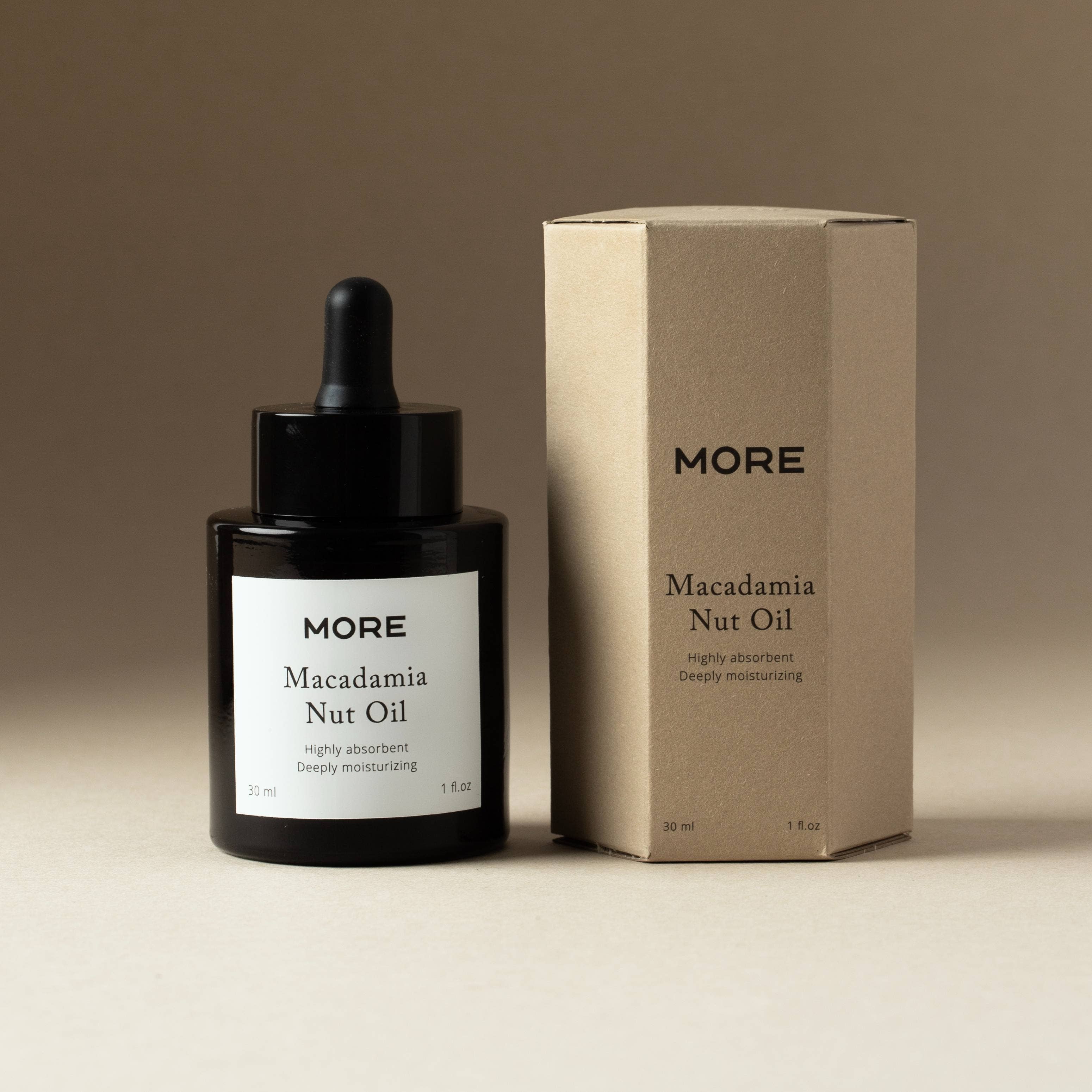 More - Macadamia Oil | 100% Organic & Cold Pressed - 30 ML