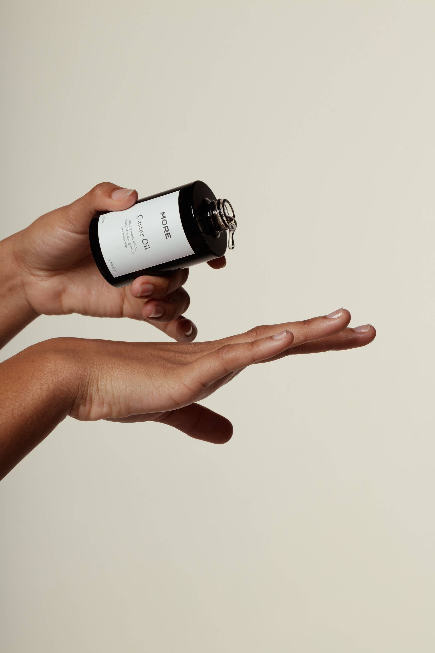 More - Castor Oil | 100% Organic & Cold Pressed - 50 ML