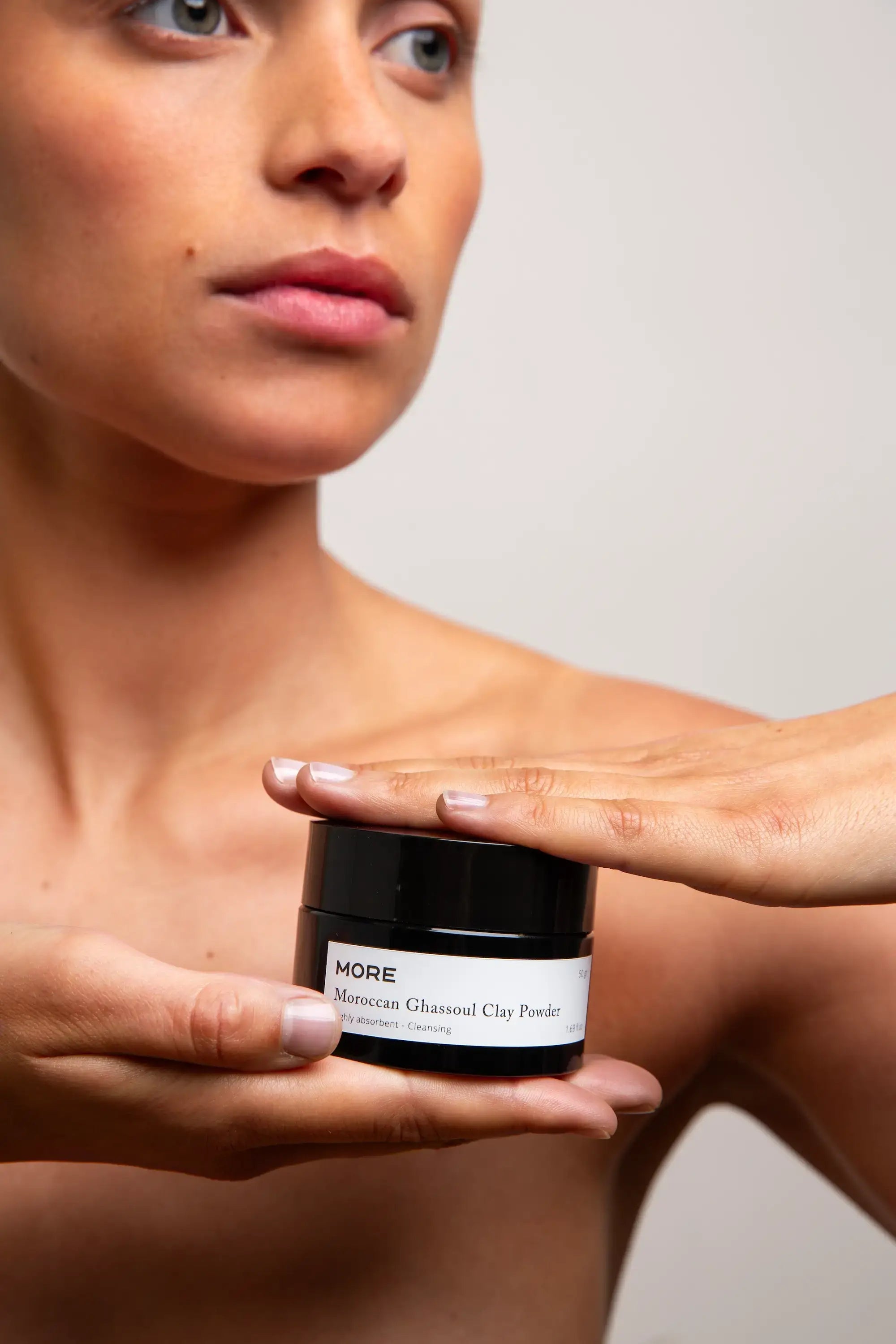 More - Moroccan Ghassoul Clay Powder | 100% Natural - 50 GR