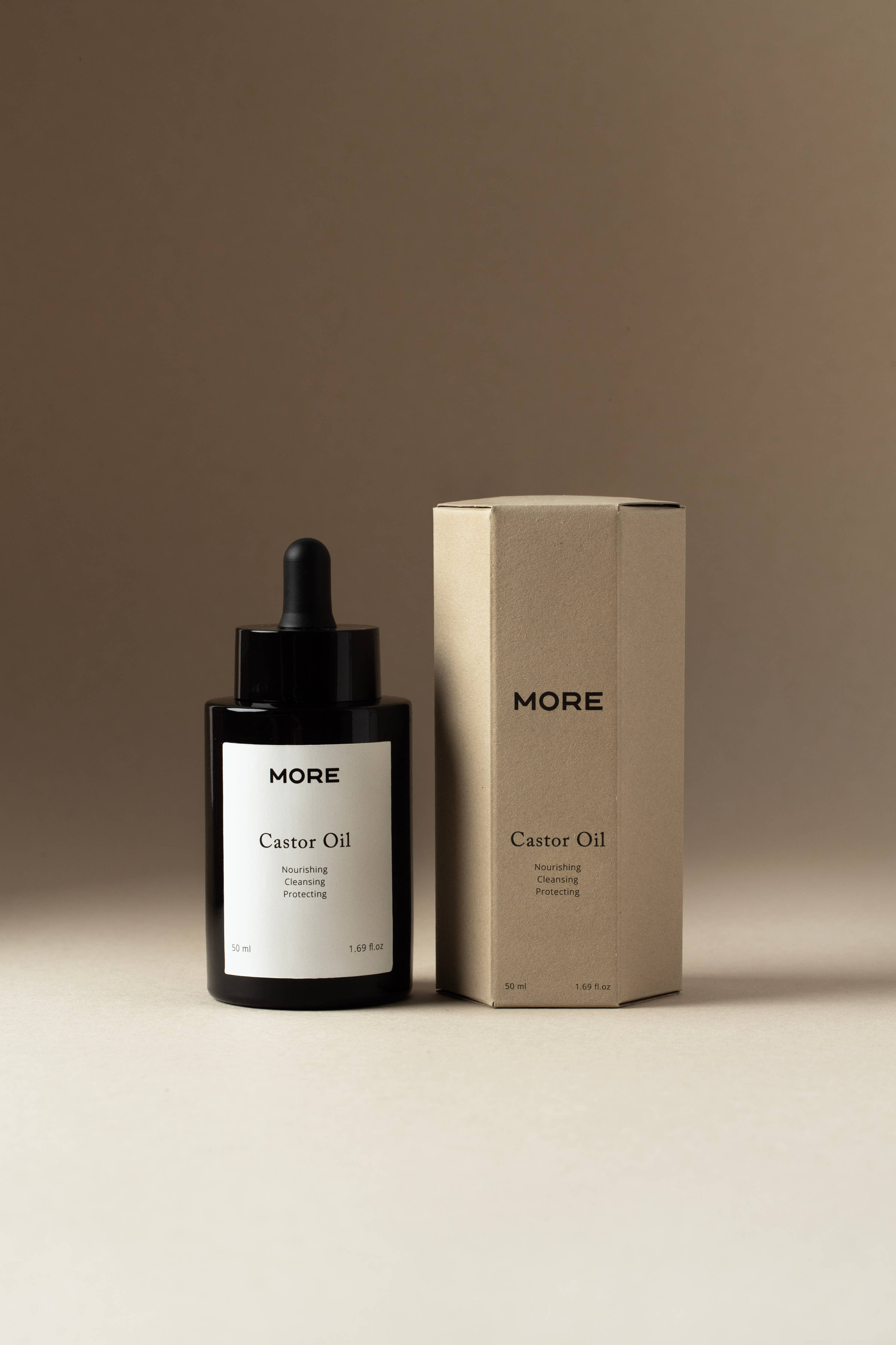 More - Castor Oil | 100% Organic & Cold Pressed - 50 ML