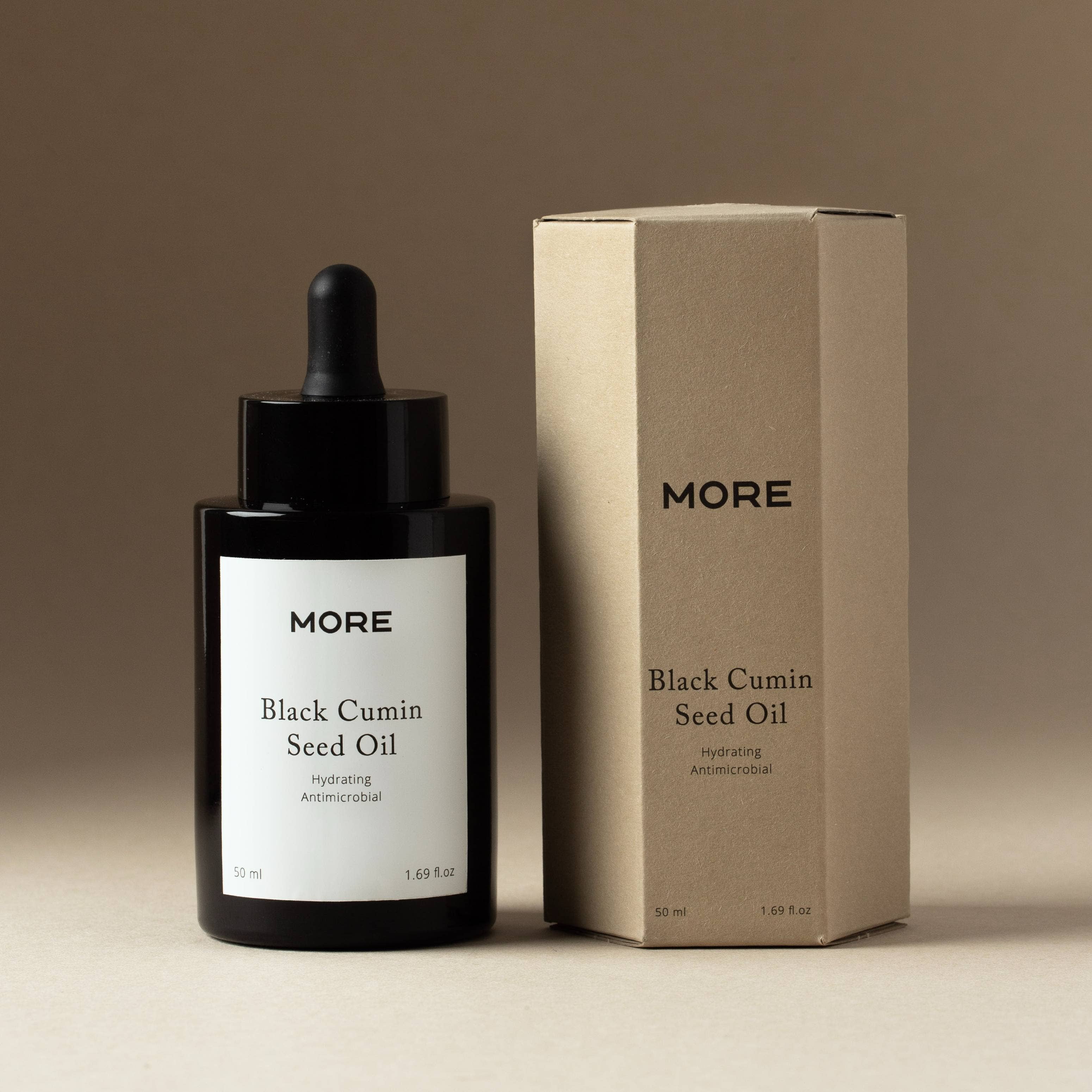 More - Black Cumin Seed Oil | 100% Organic & Cold Pressed - 50 ml
