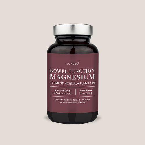 NORDBO Bowel Function Magnesium, 60 kaps