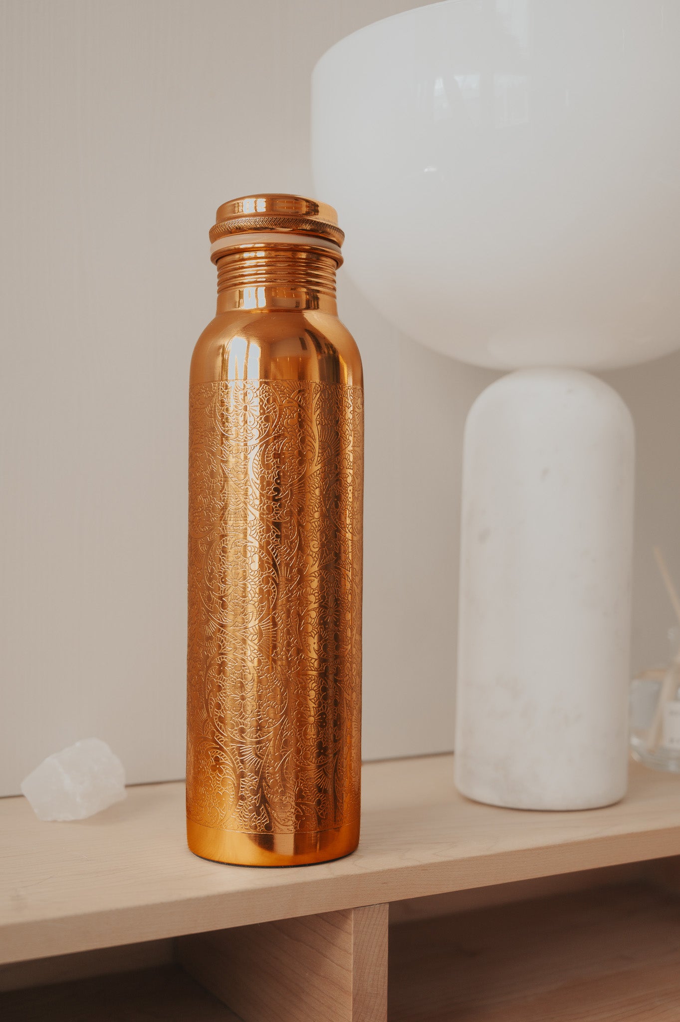 Copper Specialist Kuparipullo kaiverrettu 950ml