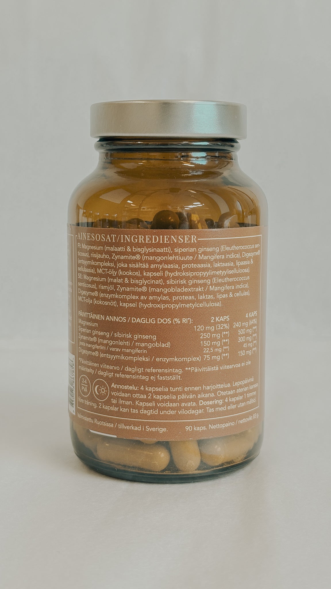 NORDBO Workout Magnesium, 90 kaps