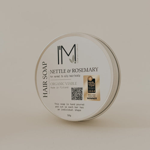 I'M Nordic Eco Nettle & Rosemary Hair Soap, 40g