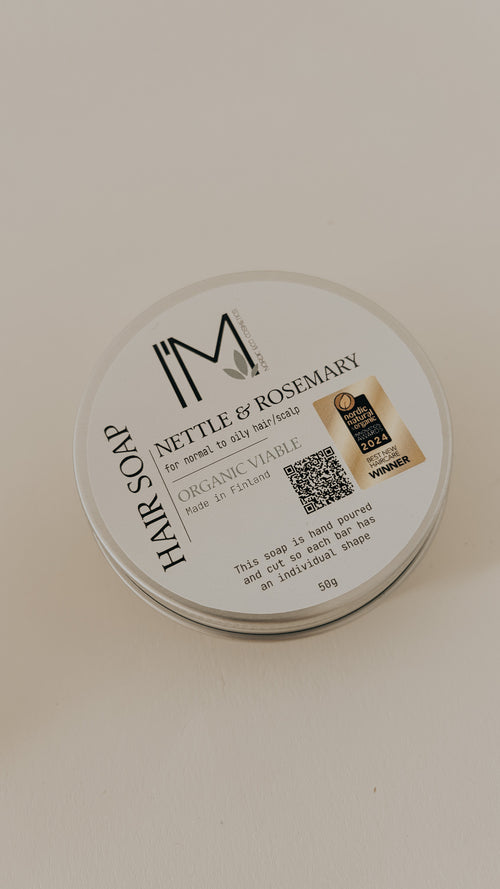 I'M Nordic Eco Nettle & Rosemary Hair Soap, 40g