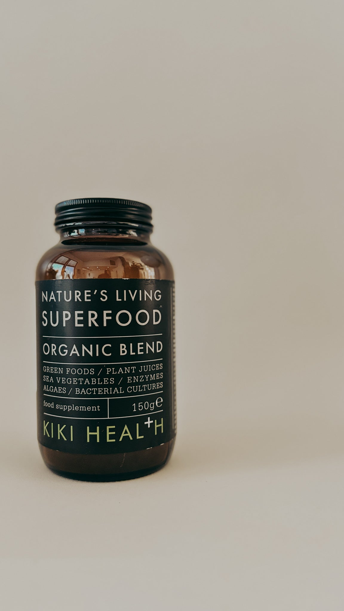 Kiki Heal+h Nature's Living Superfood -viherjauhe, 150g