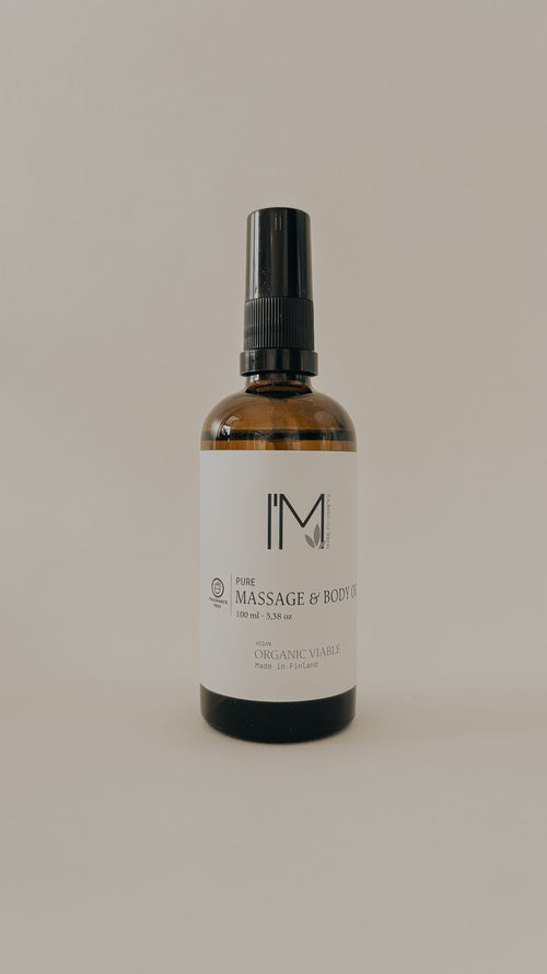 I'M Nordic Eco Massage & Body Oil Pure, 100ml