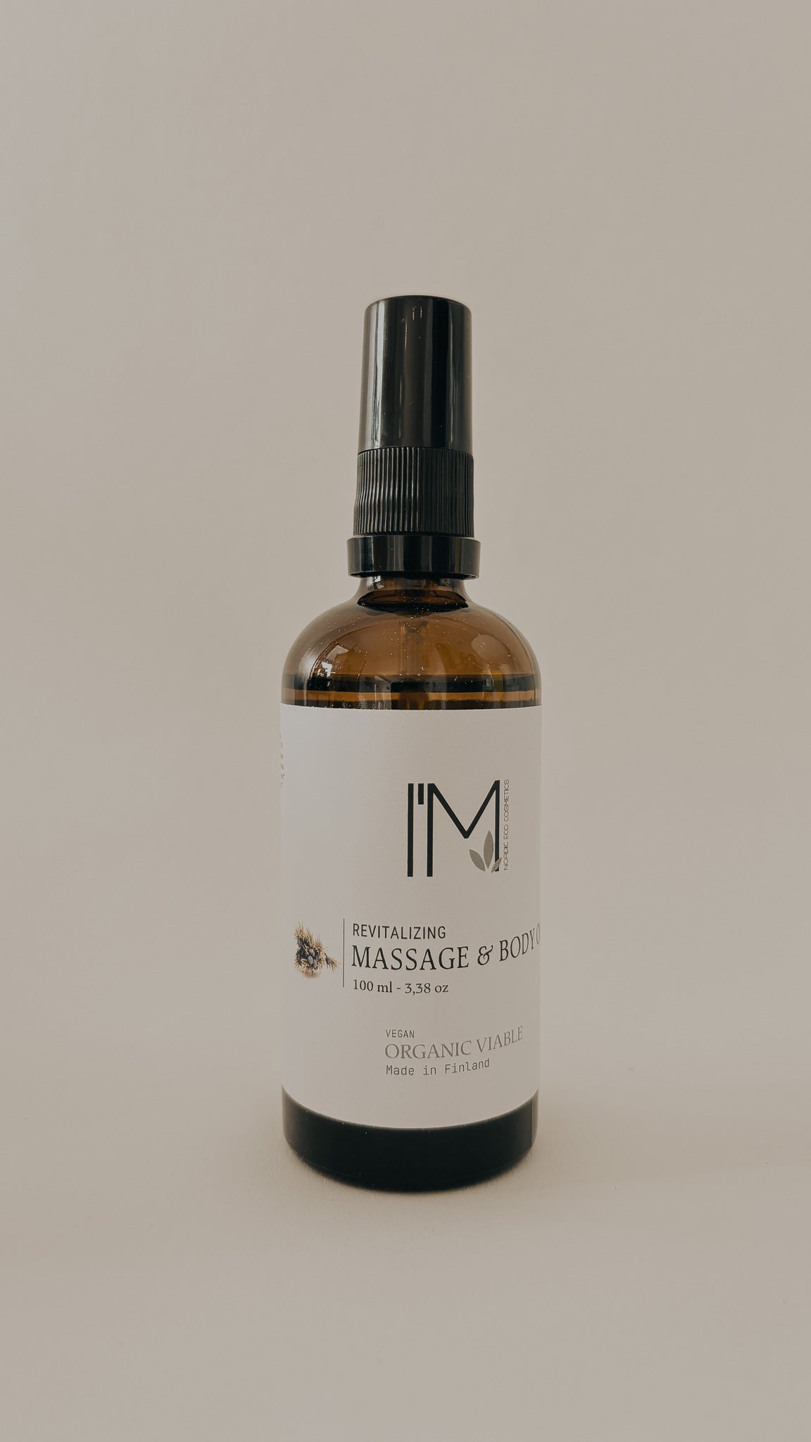 I'M Nordic Eco Massage & Body Oil Revitalizing, 100ml