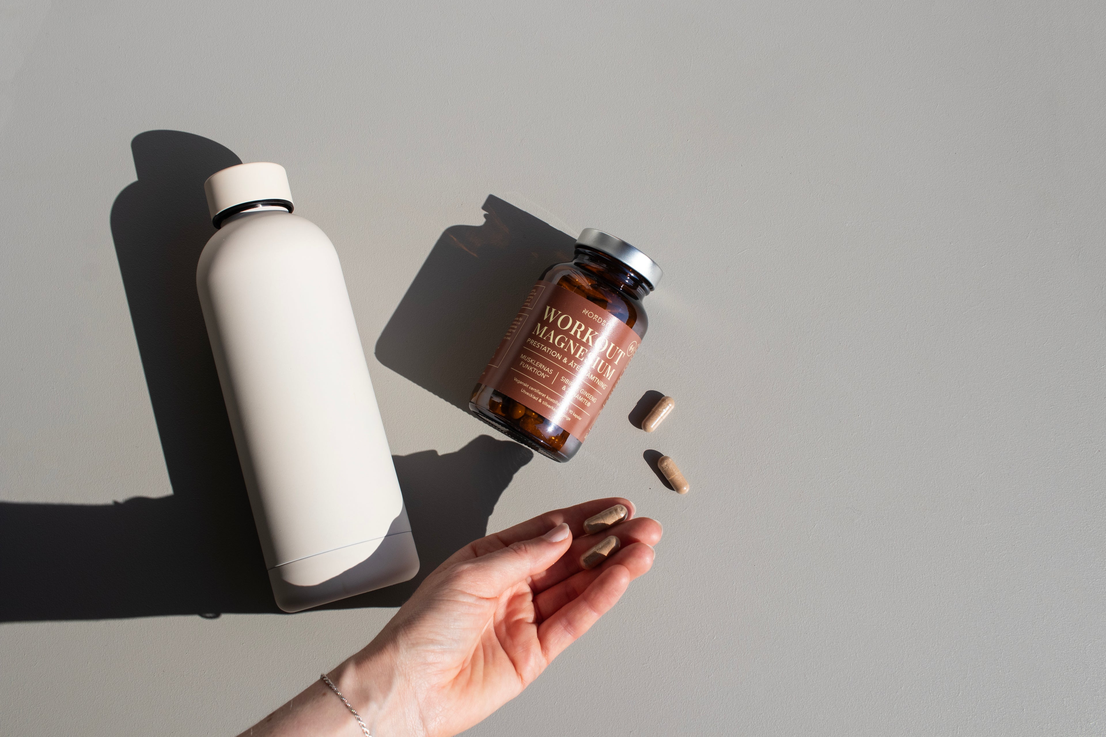 NORDBO Workout Magnesium, 90 kaps