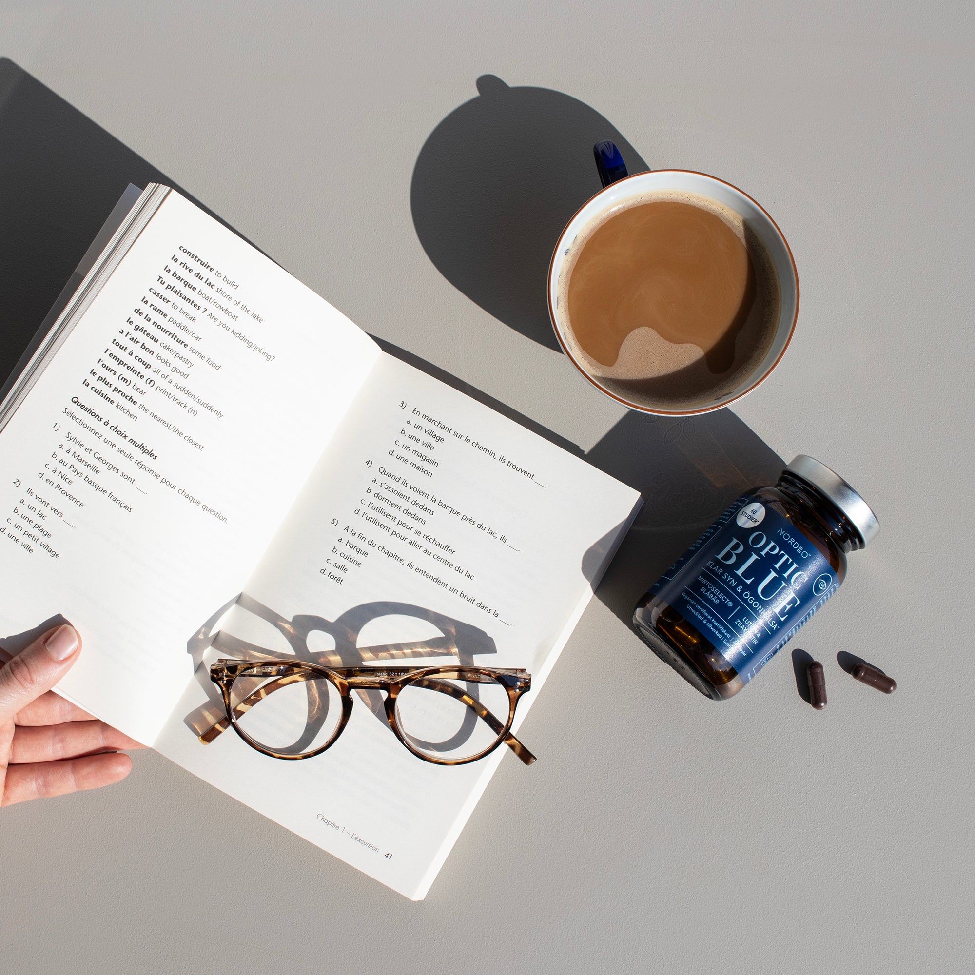 NORDBO Optic Blue, 60 kaps
